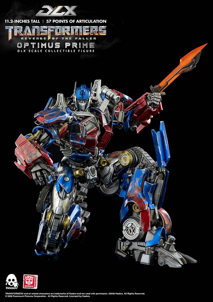 Transformers Optimus Prime Figure DLX Revenge of the Fallen