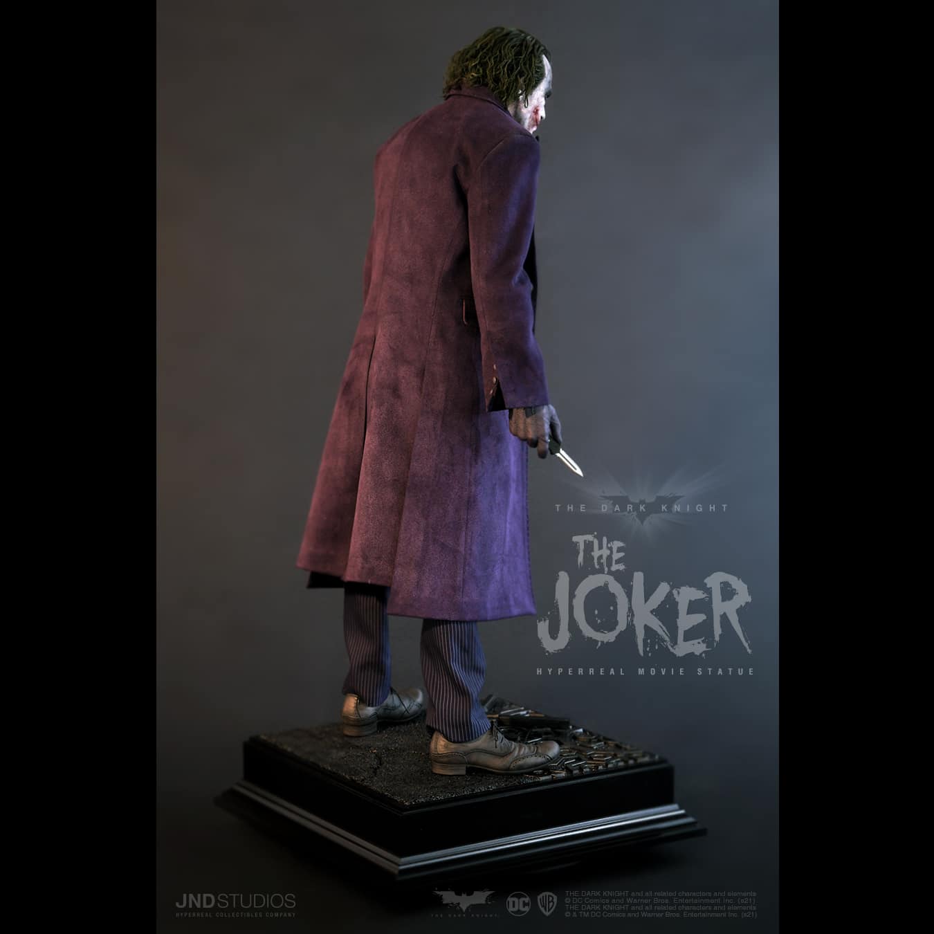 The Dark Knight JND Joker Hyperreal Movie Statue