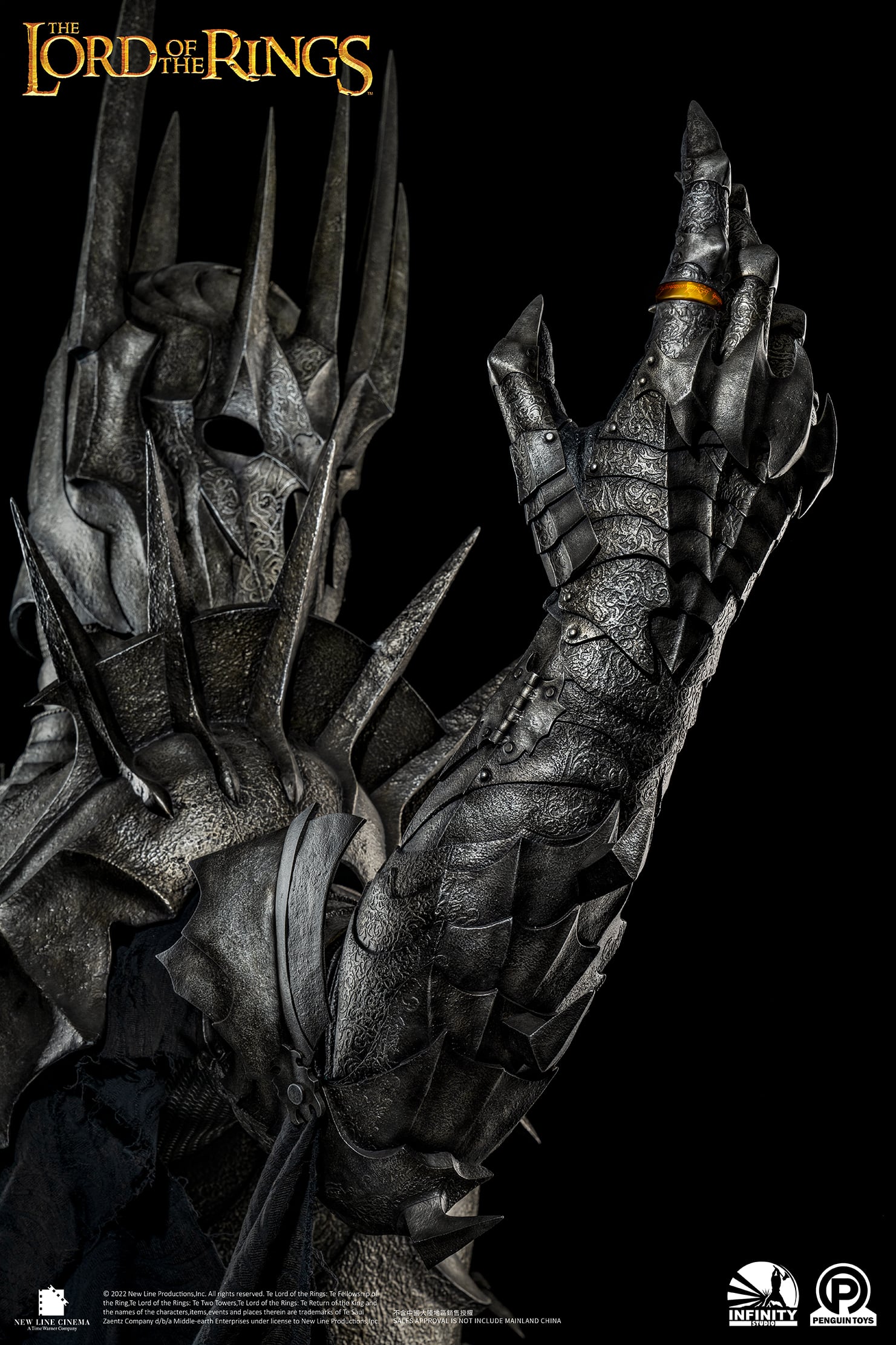 The Lord of the Rings : The Dark Lord Sauron Life-Size Bust