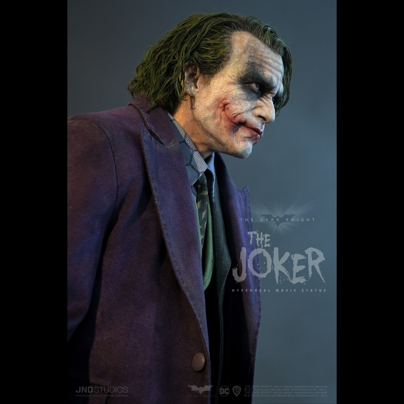 The Dark Knight JND Joker Hyperreal Movie Statue