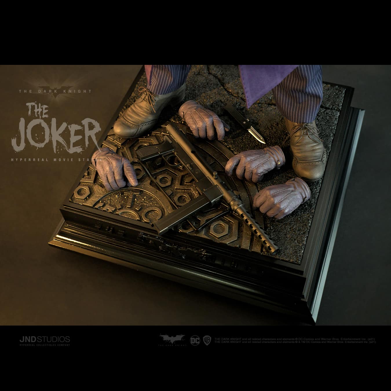The Dark Knight JND Joker Hyperreal Movie Statue