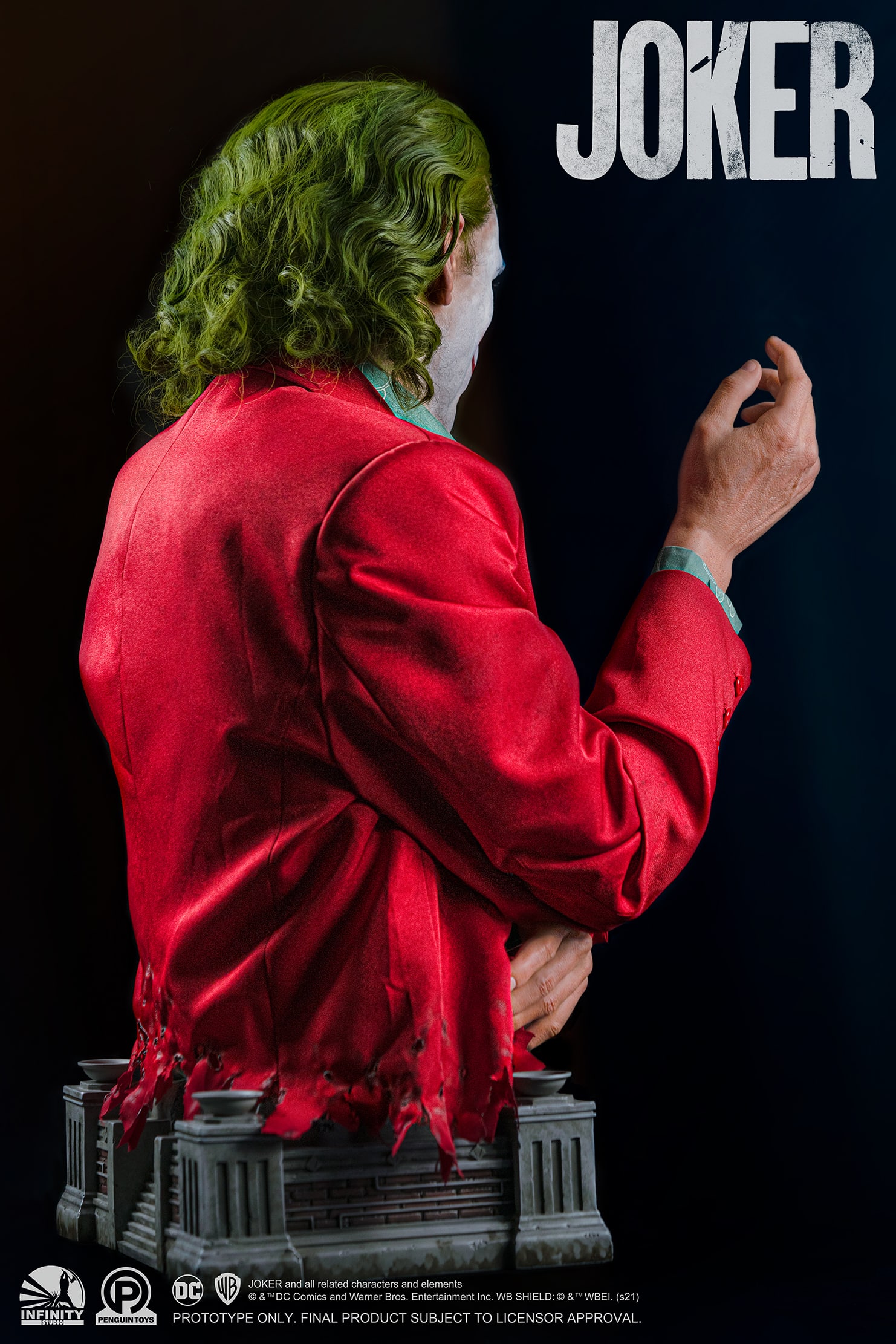 Arthur Fleck Joker Life-Size Bust - Bonus Edition Arthur Fleck Joker Life-Size Bust - Bonus Edition