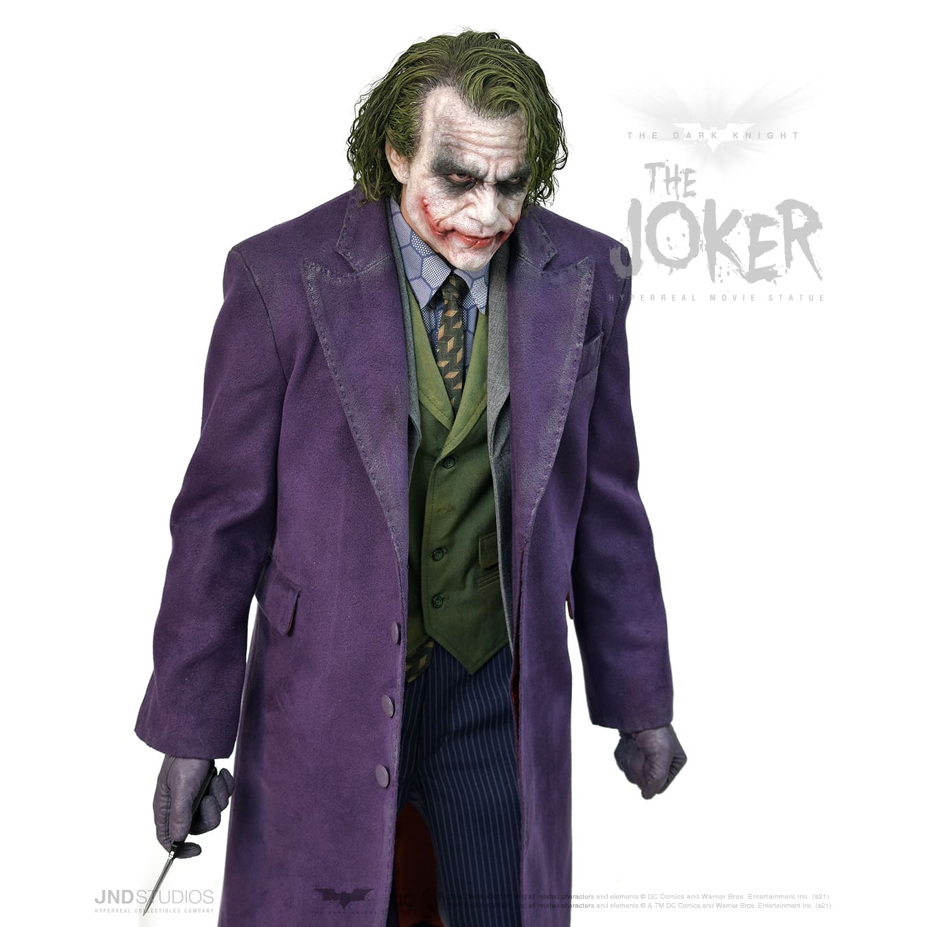 The Dark Knight JND Joker Hyperreal Movie Statue