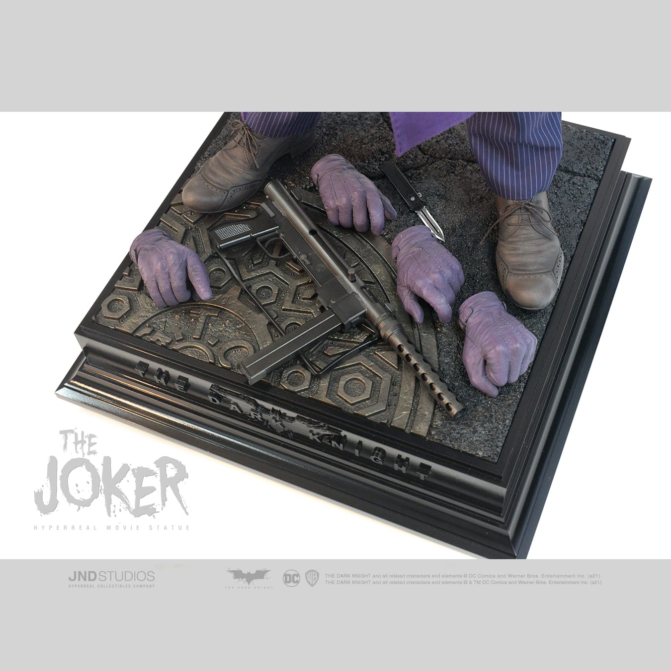 The Dark Knight JND Joker Hyperreal Movie Statue