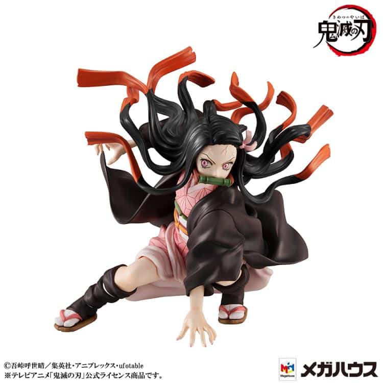 Demon Slayer: Kimetsu no Yaiba Precious G.E.M. Tanjiro & Nezuko Kamado (Brother & Sister) 1/8 Scale Figure Set