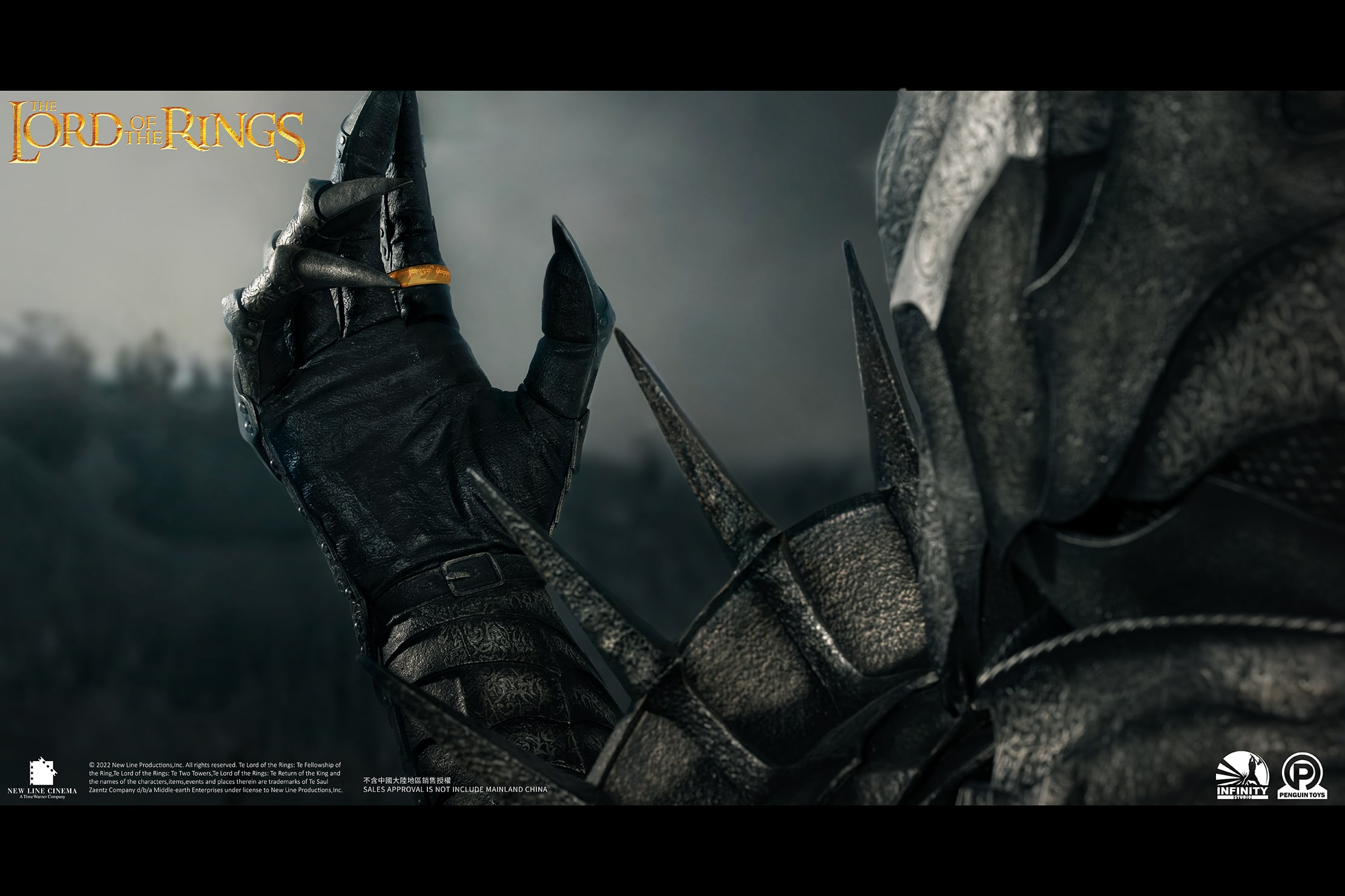 The Lord of the Rings : The Dark Lord Sauron Life-Size Bust