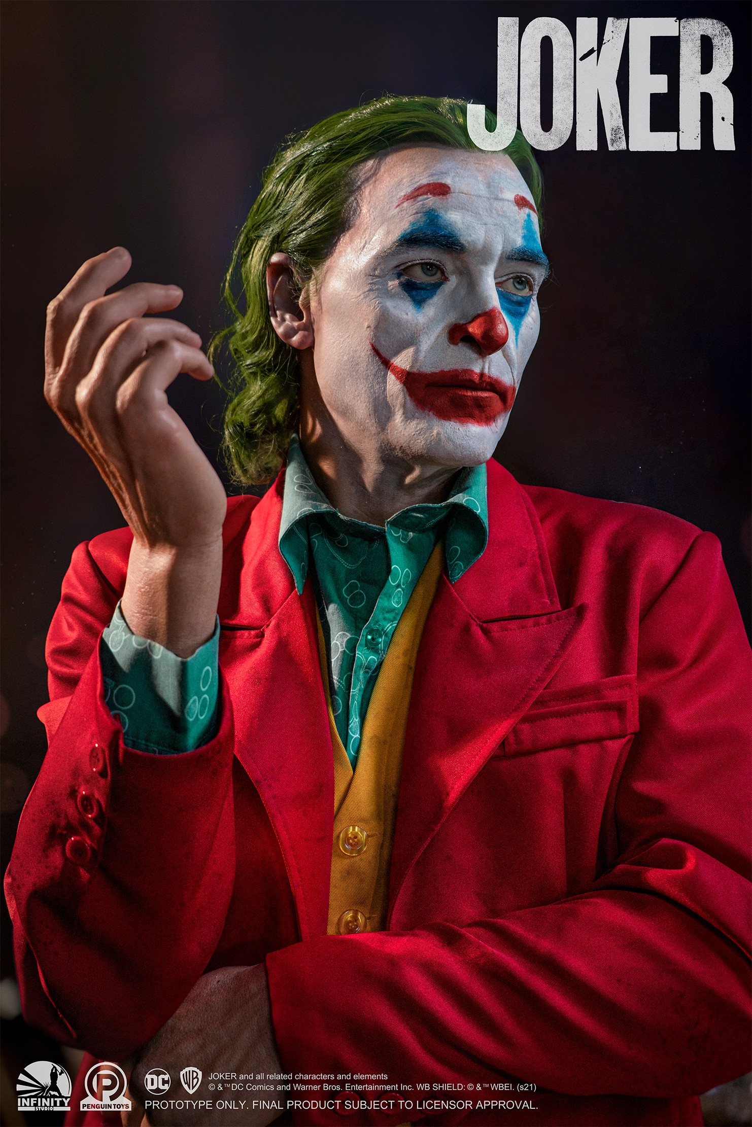 Arthur Fleck Joker Life-Size Bust - Bonus Edition Arthur Fleck Joker Life-Size Bust - Bonus Edition