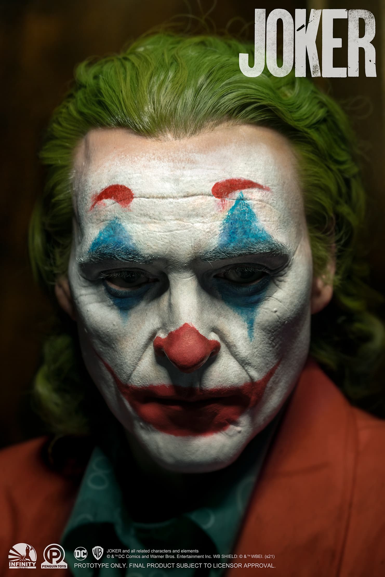 Arthur Fleck Joker Life-Size Bust - Bonus Edition Arthur Fleck Joker Life-Size Bust - Bonus Edition