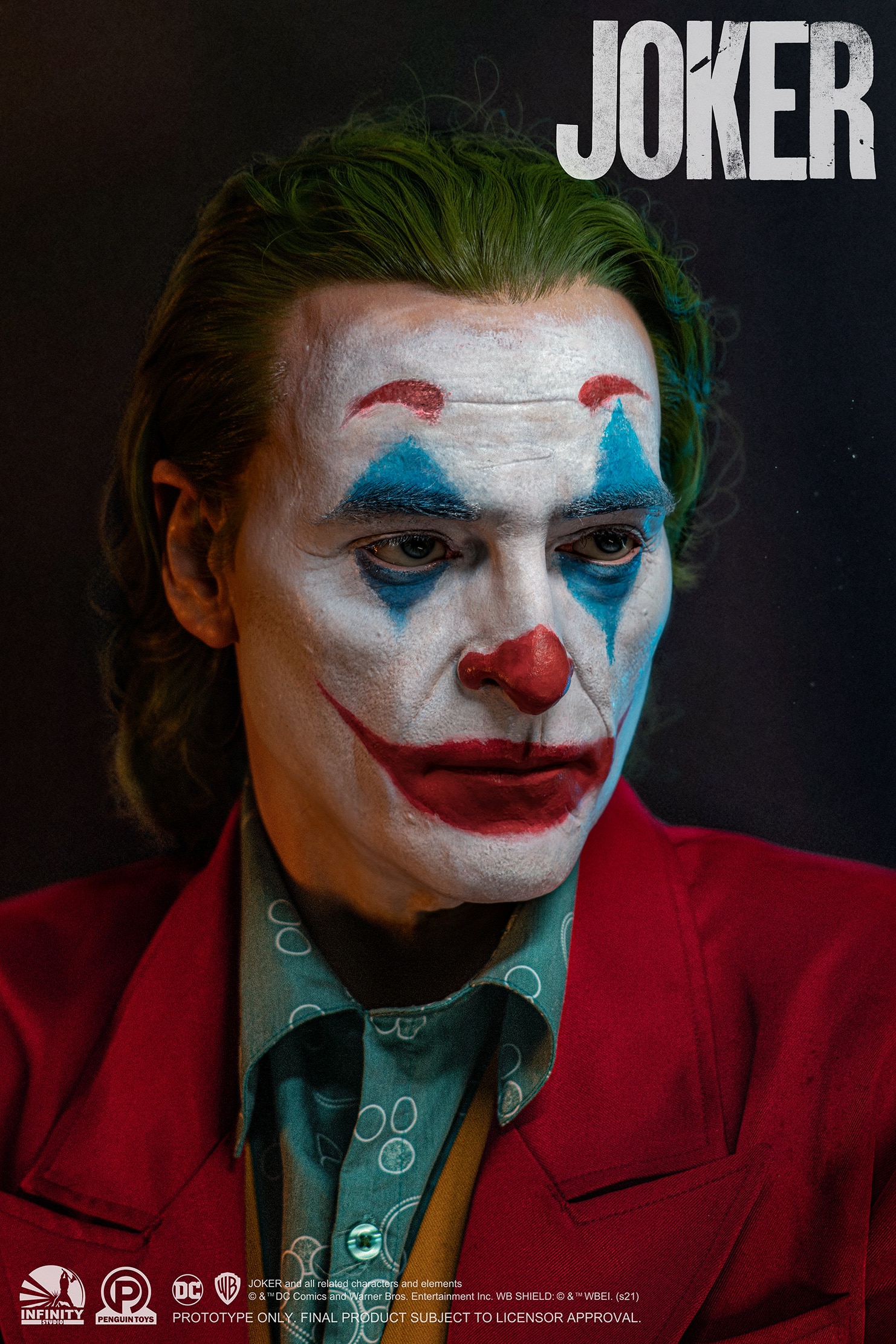 Arthur Fleck Joker Life-Size Bust - Bonus Edition Arthur Fleck Joker Life-Size Bust - Bonus Edition