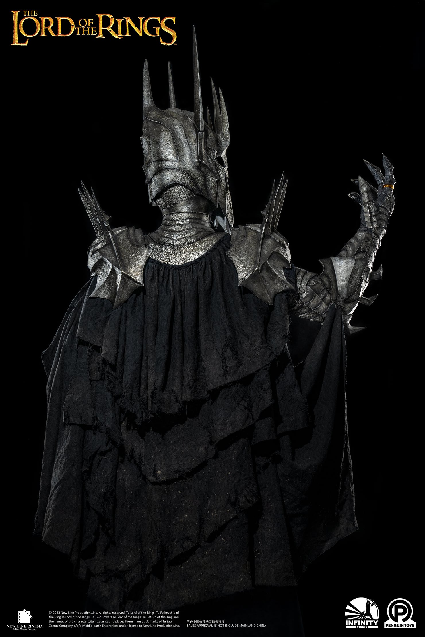 The Lord of the Rings : The Dark Lord Sauron Life-Size Bust