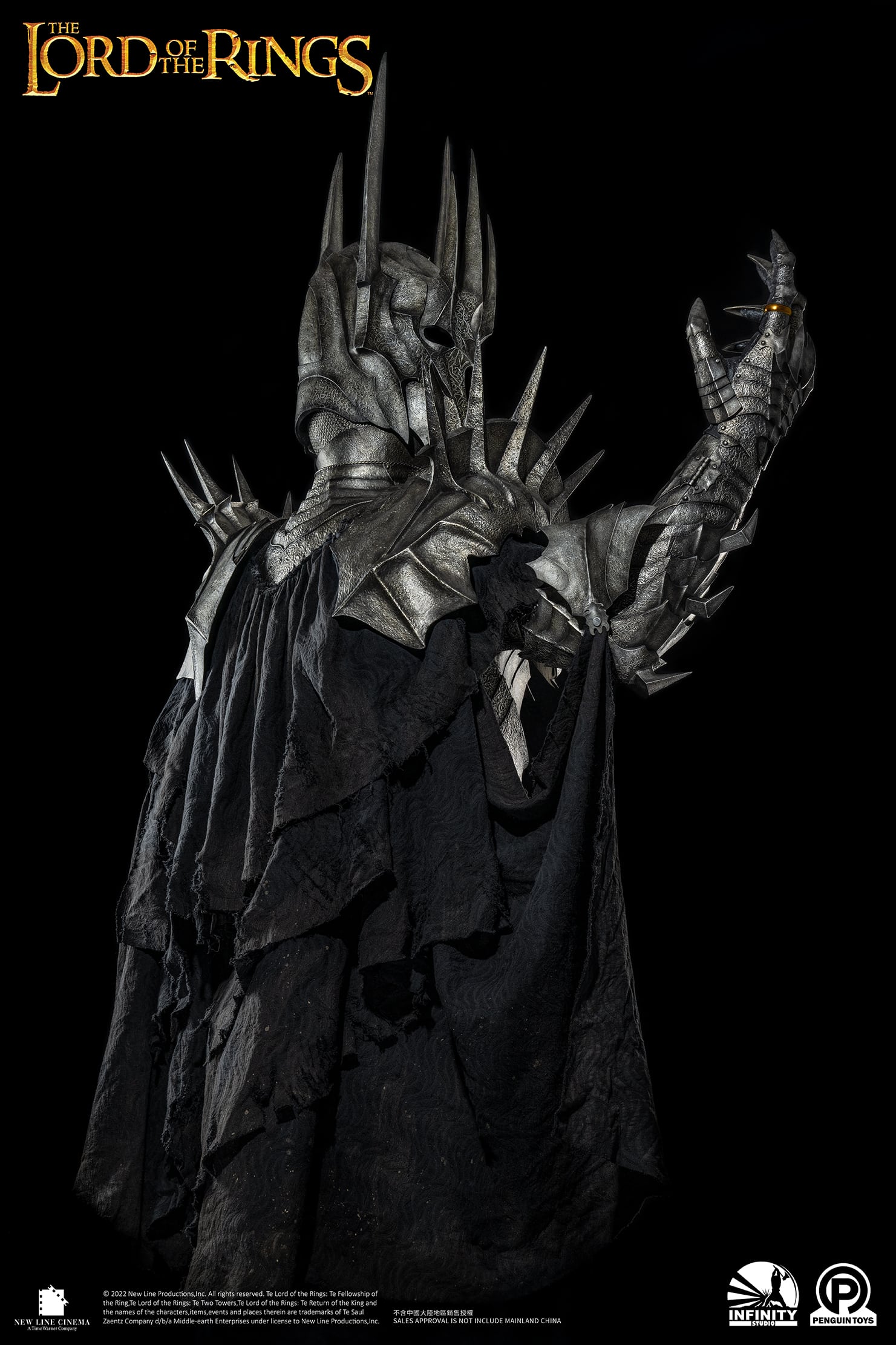 The Lord of the Rings : The Dark Lord Sauron Life-Size Bust
