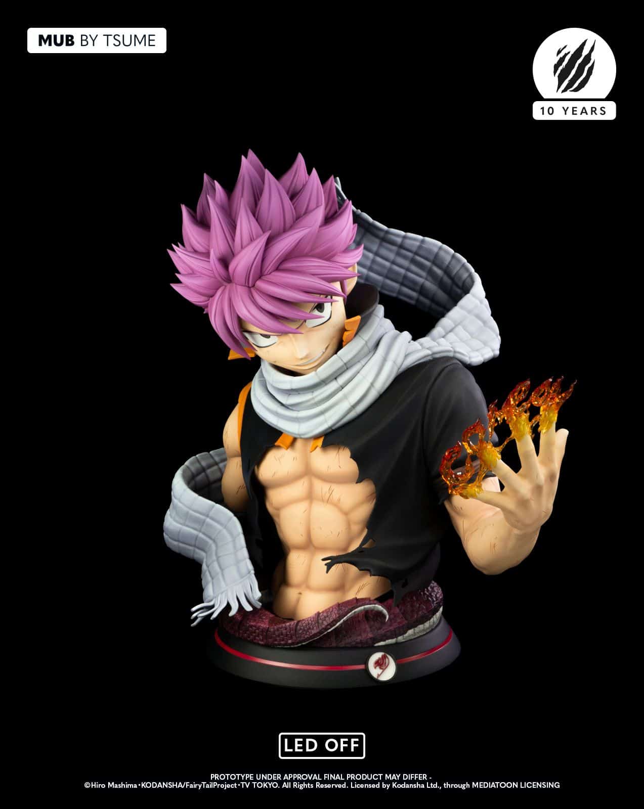 Fairy Tail Natsu Dragneel Life-Size Bust