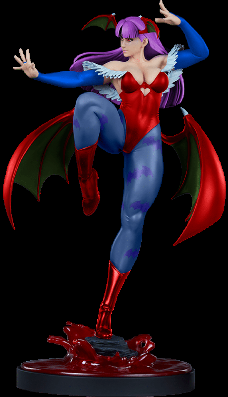 Street Fighter Chun-Li Morrigan Statue Player 2 Variant