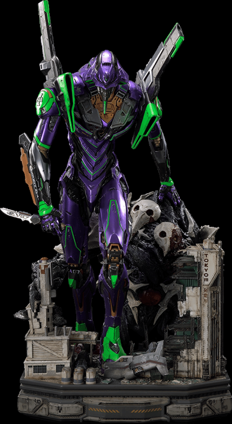 Evangelion Test Type 01 Statue Concept By Josh Nizzi
