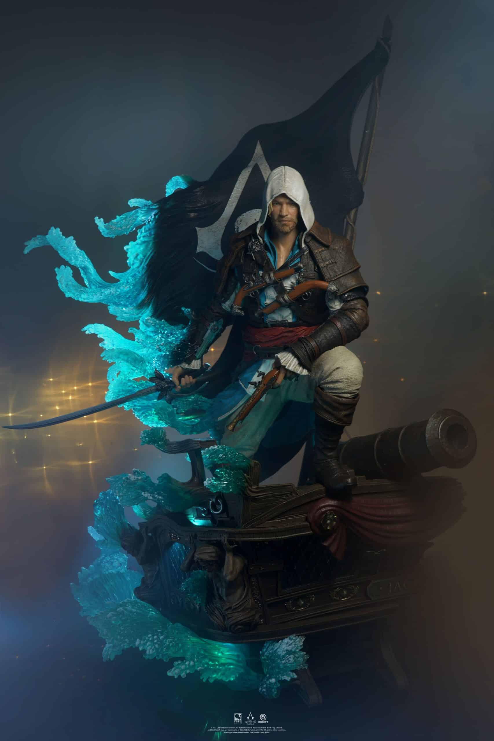 animus edward assassins creed promoshot full statue scaled