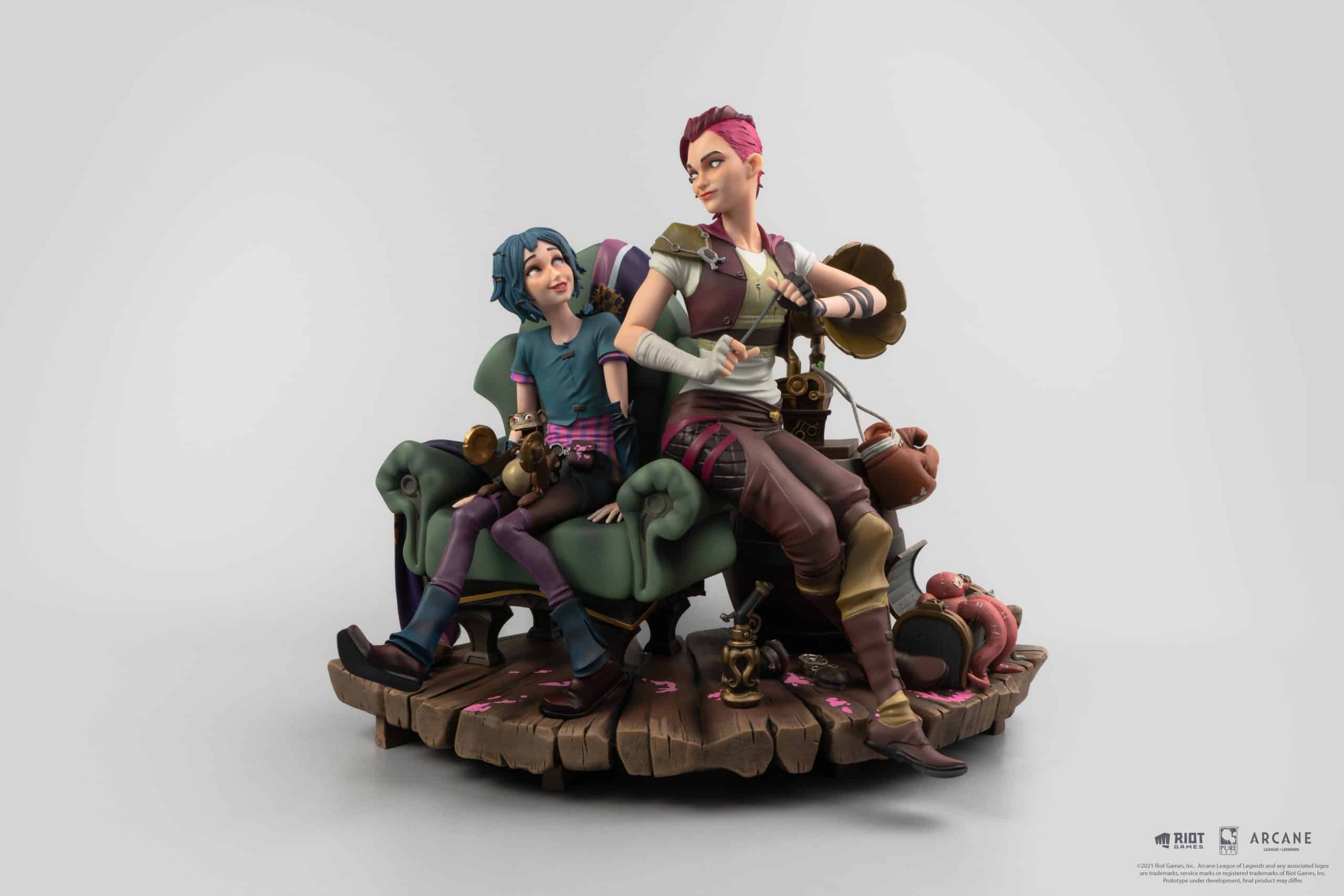 Arcane Powder and Vi Statue 1/6 Scale