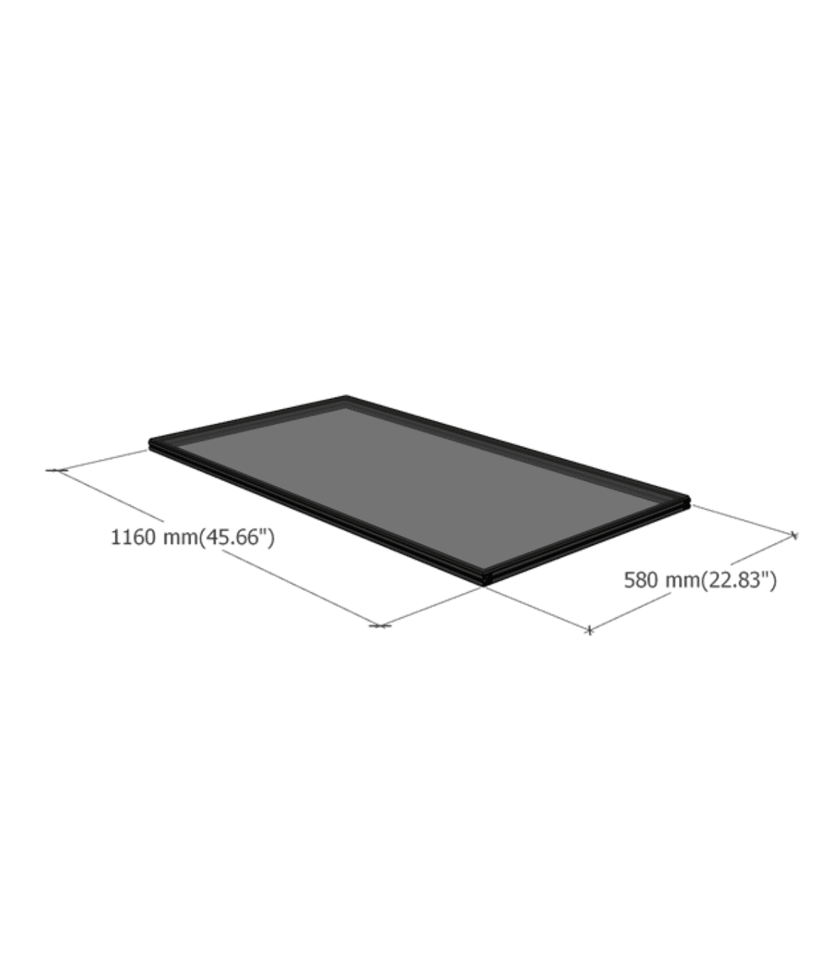 df full shelf with dimensions