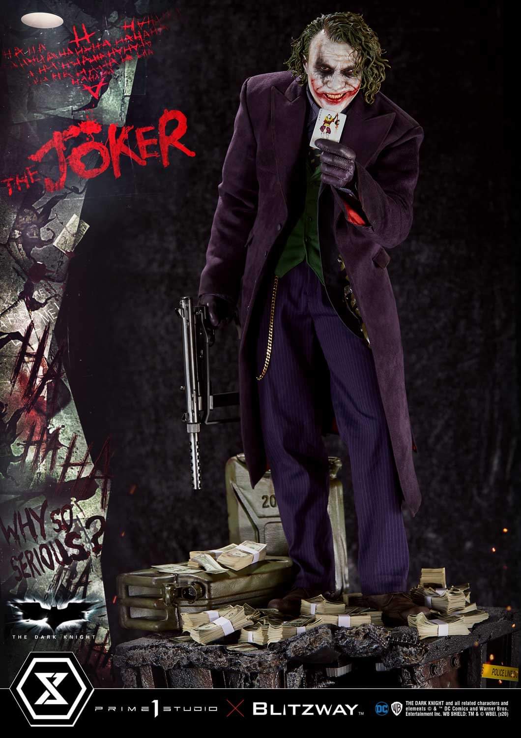 The Dark Knight The Joker Statue 1/3 Scale