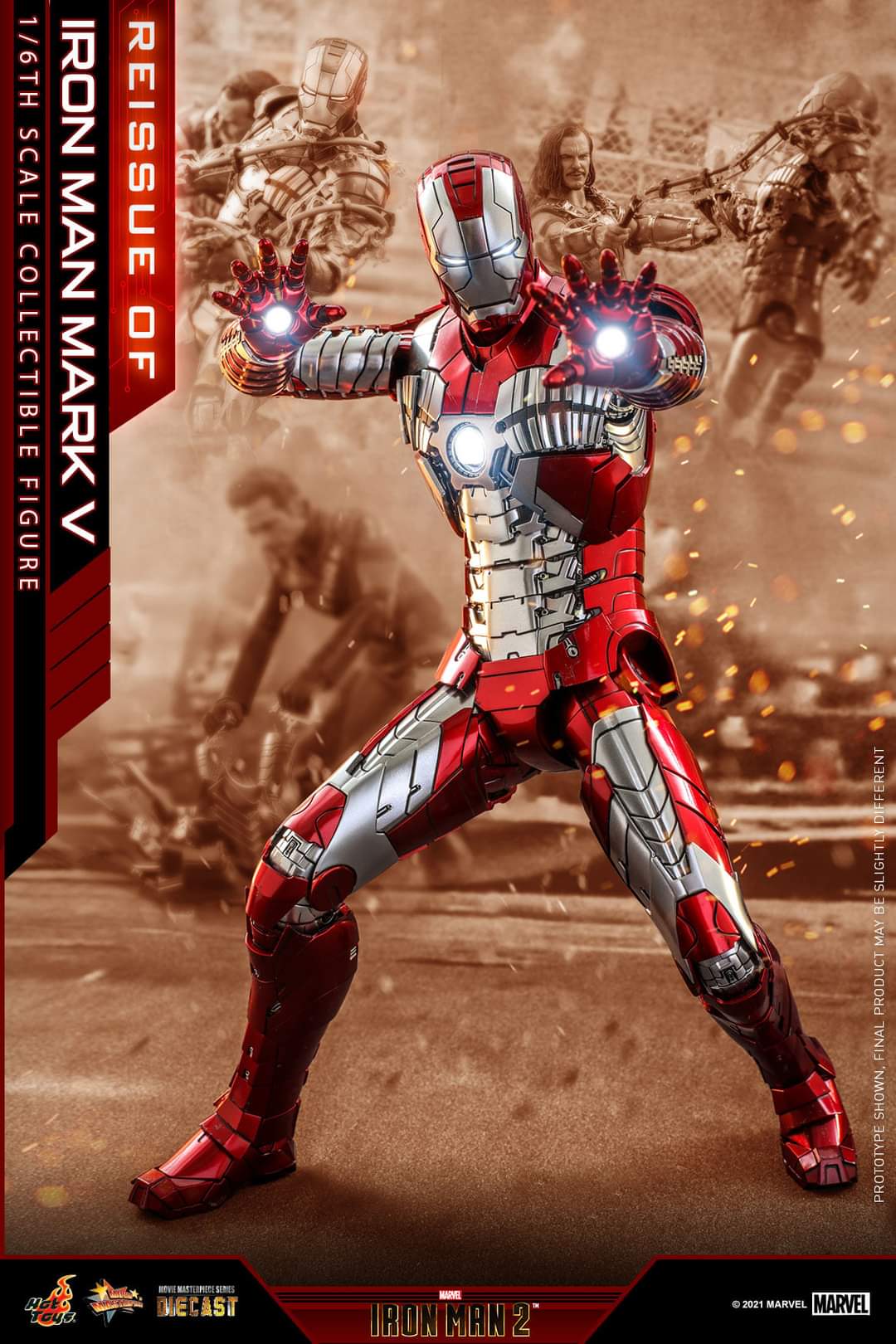 Iron Man Mark V 1/6 Scale Diecast Figure