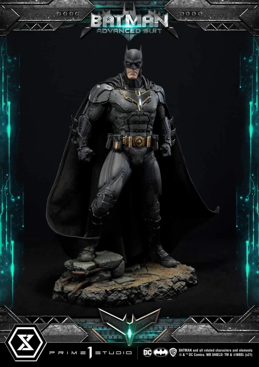 Batman Advanced Suit Statue Concept by Josh Nizzi