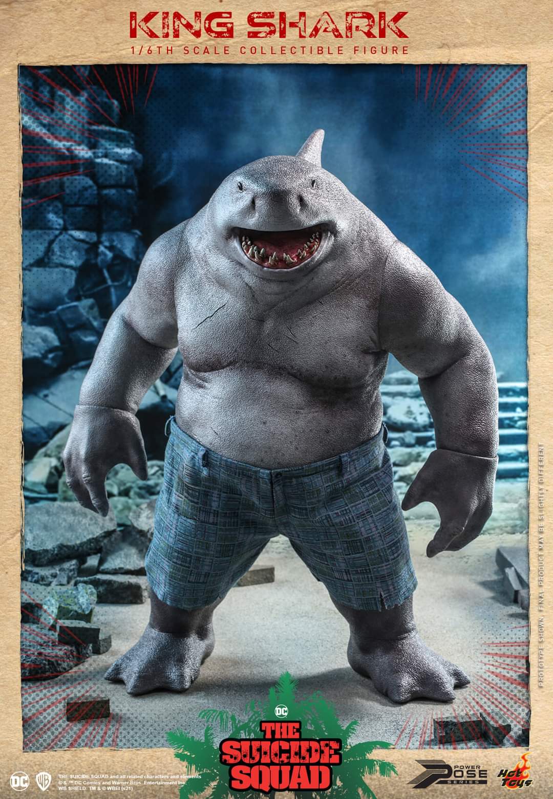 The Suicide Squad King Shark Sixth Scale Figure