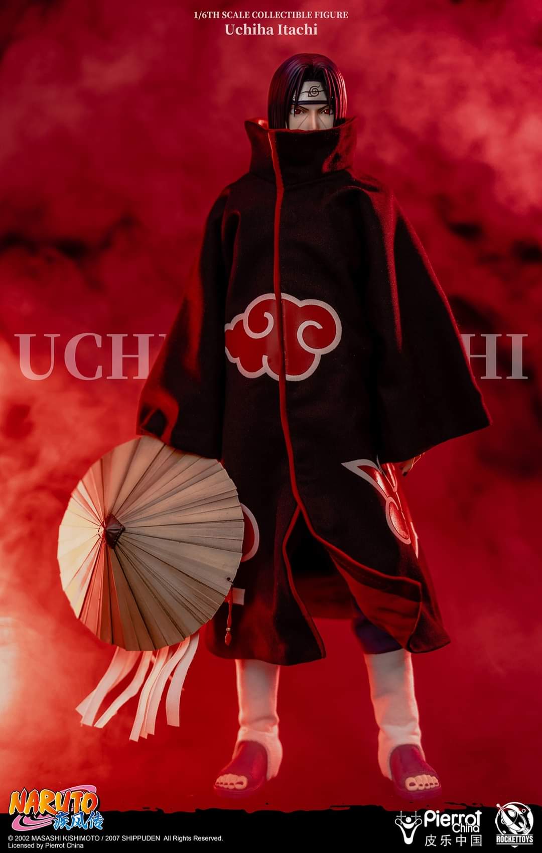 Rocket Toys Itachi Uchiha Sixth Scale Figure Collectible Naruto Limited Collectible