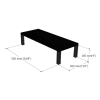 figurine stand with dimensions