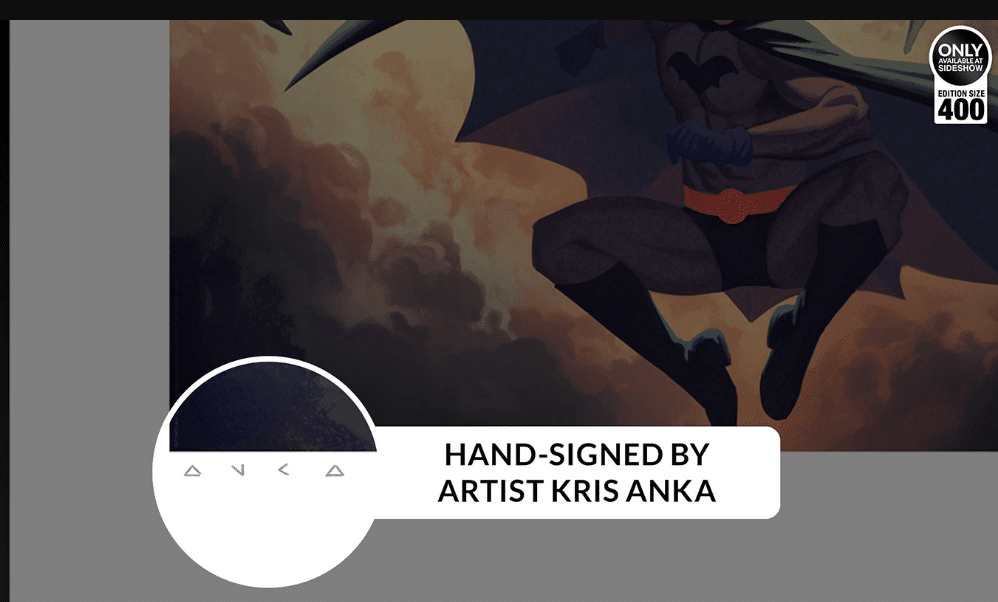 hand signed