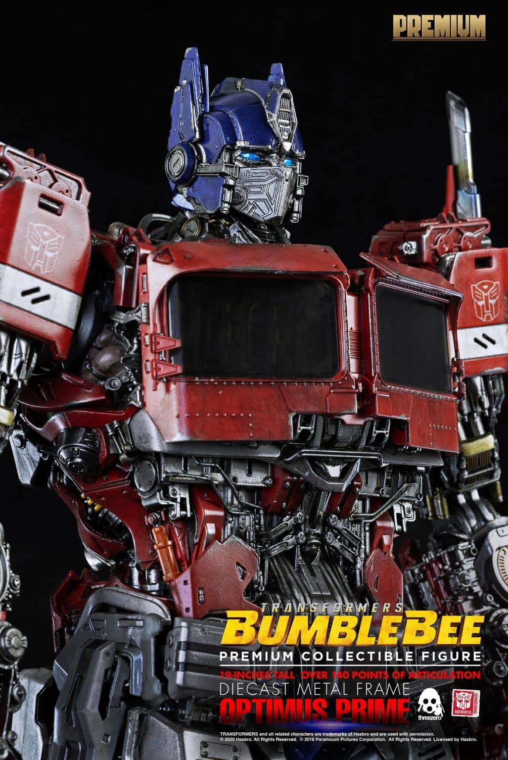 optimus prime black v o x