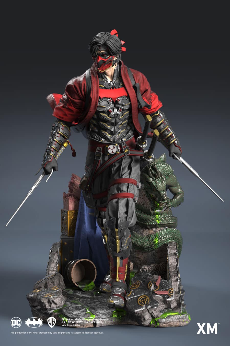 red hood samurai