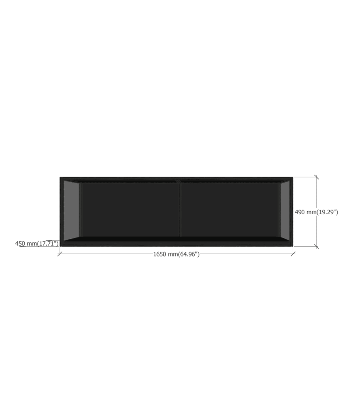 sixth with dimensions