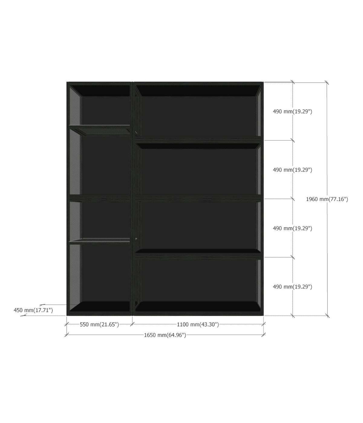 sx with dimensions