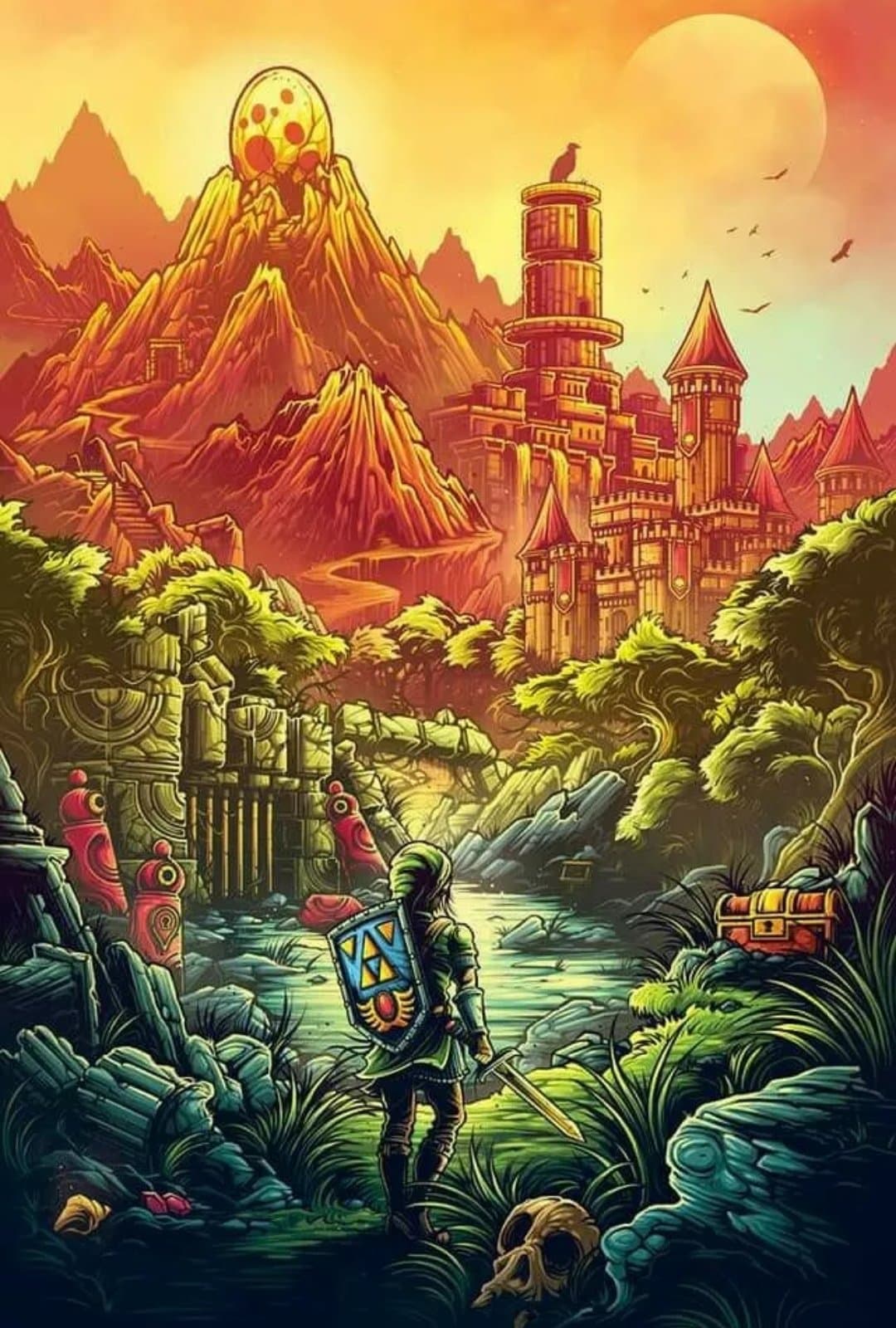 Awake the Dreamer Zelda Art Print Artist Edition