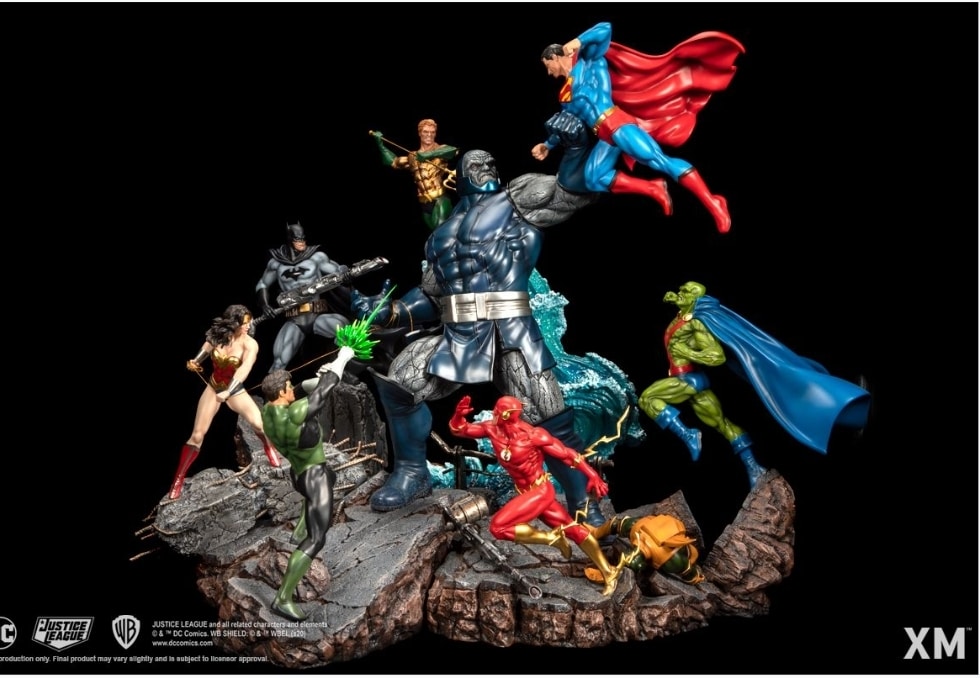 Justice League vs Darkseid (Color)