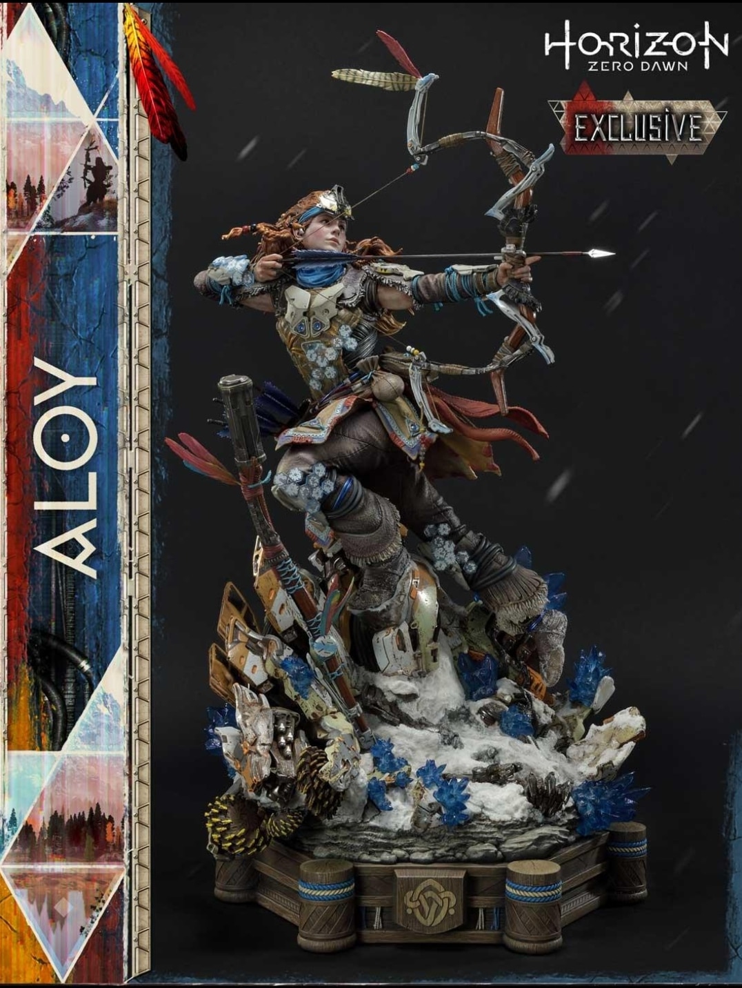 Horizon Zero Dawn: Aloy Statue Shield-Weaver Armor Set