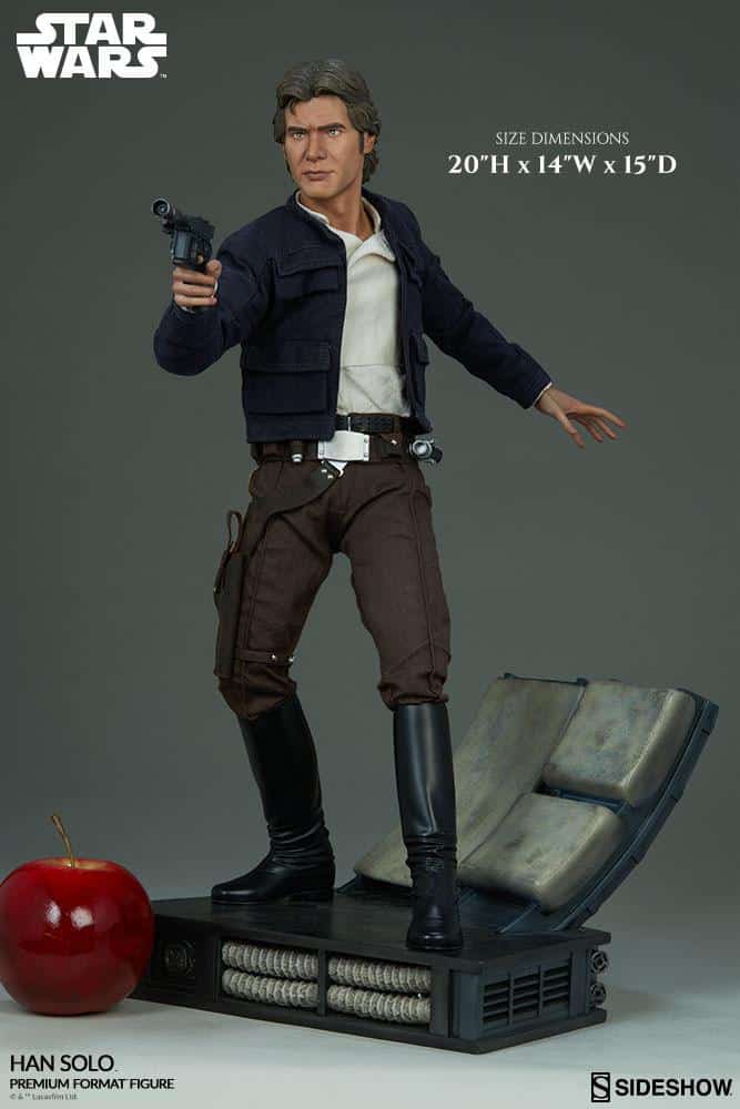 star wars han solo premium format figure sideshow
