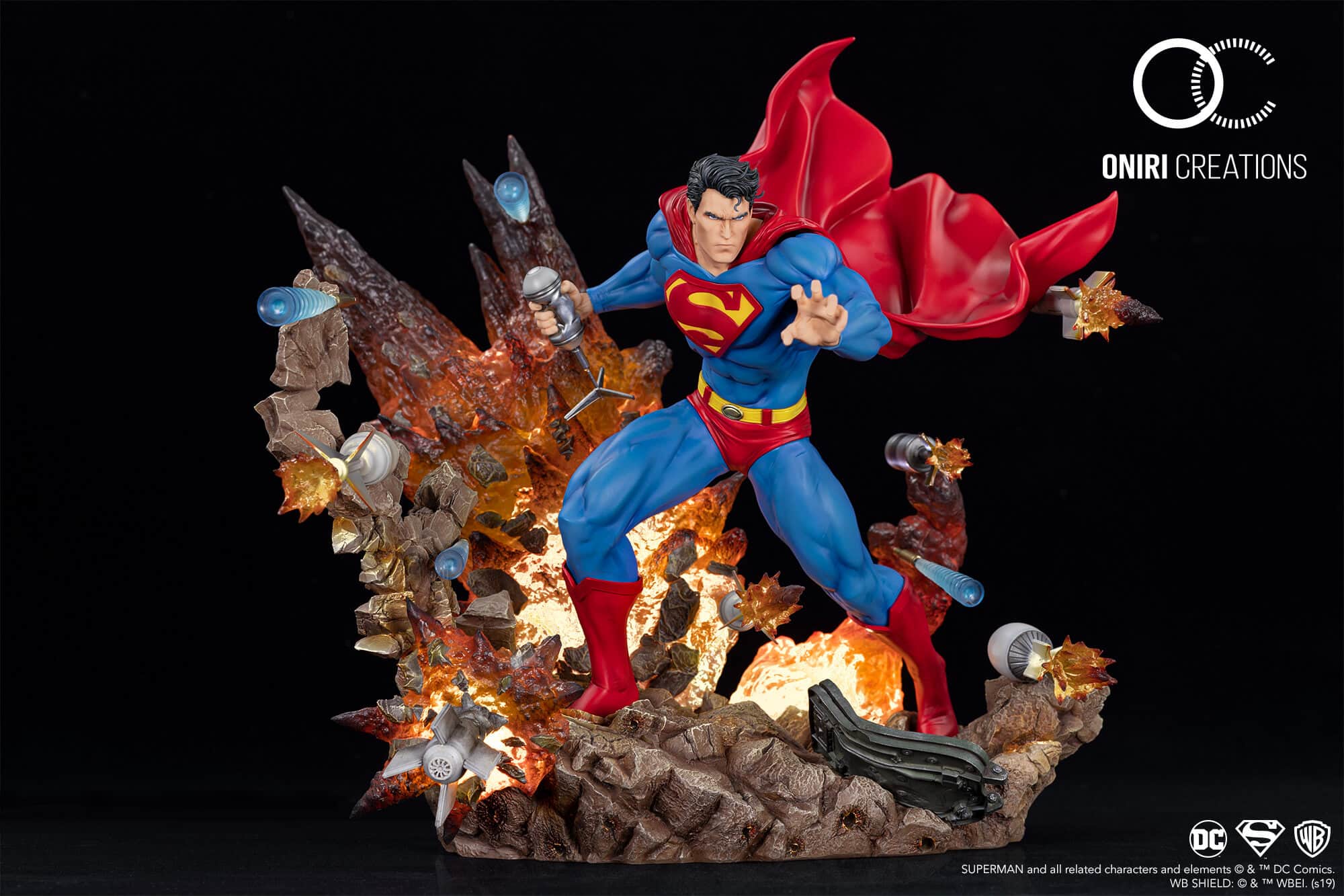 superman for tomorrow statue