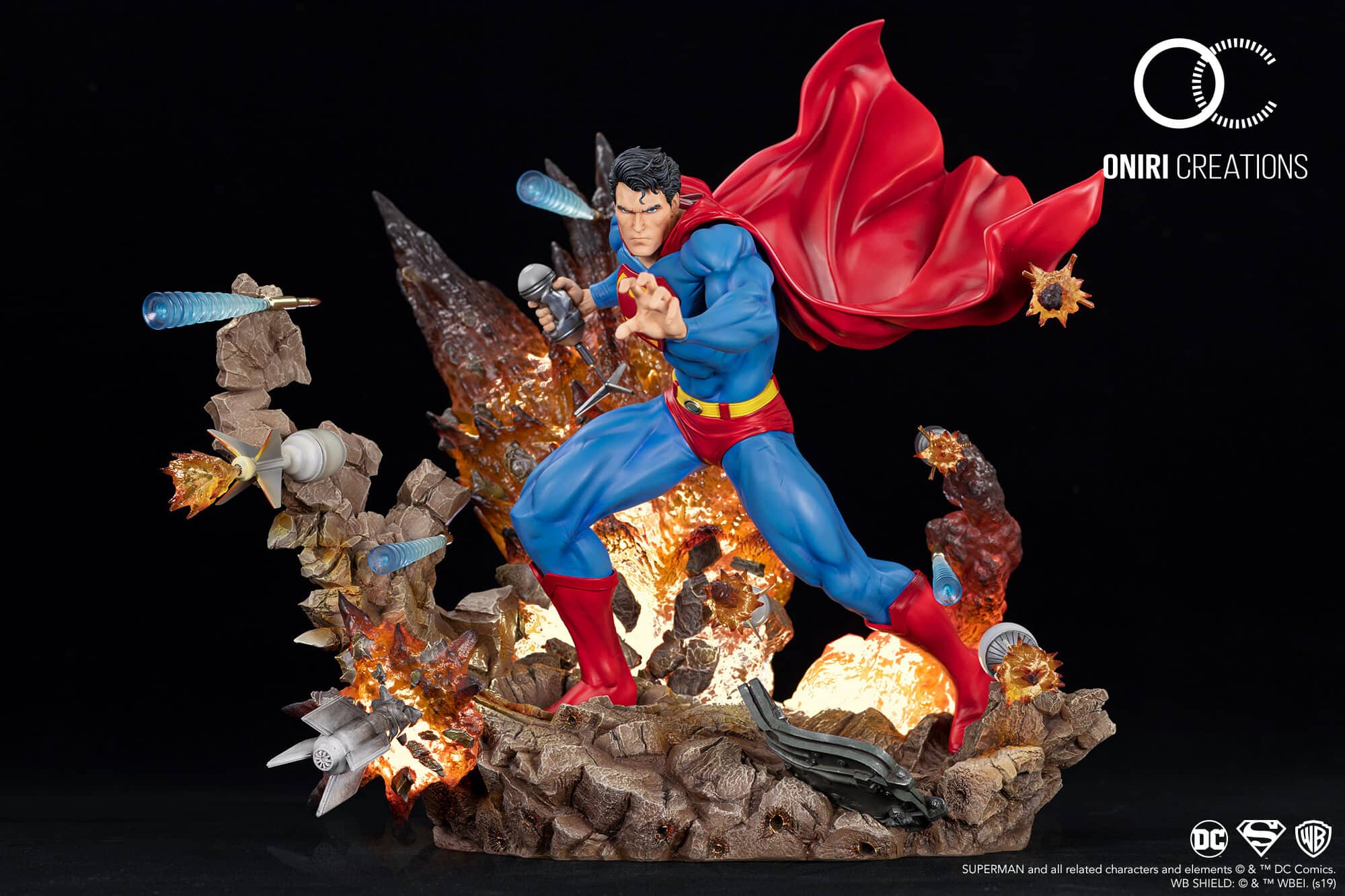 superman for tomorrow statue