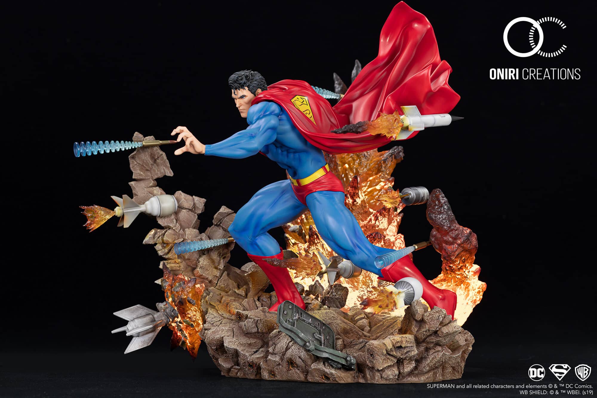 superman for tomorrow statue