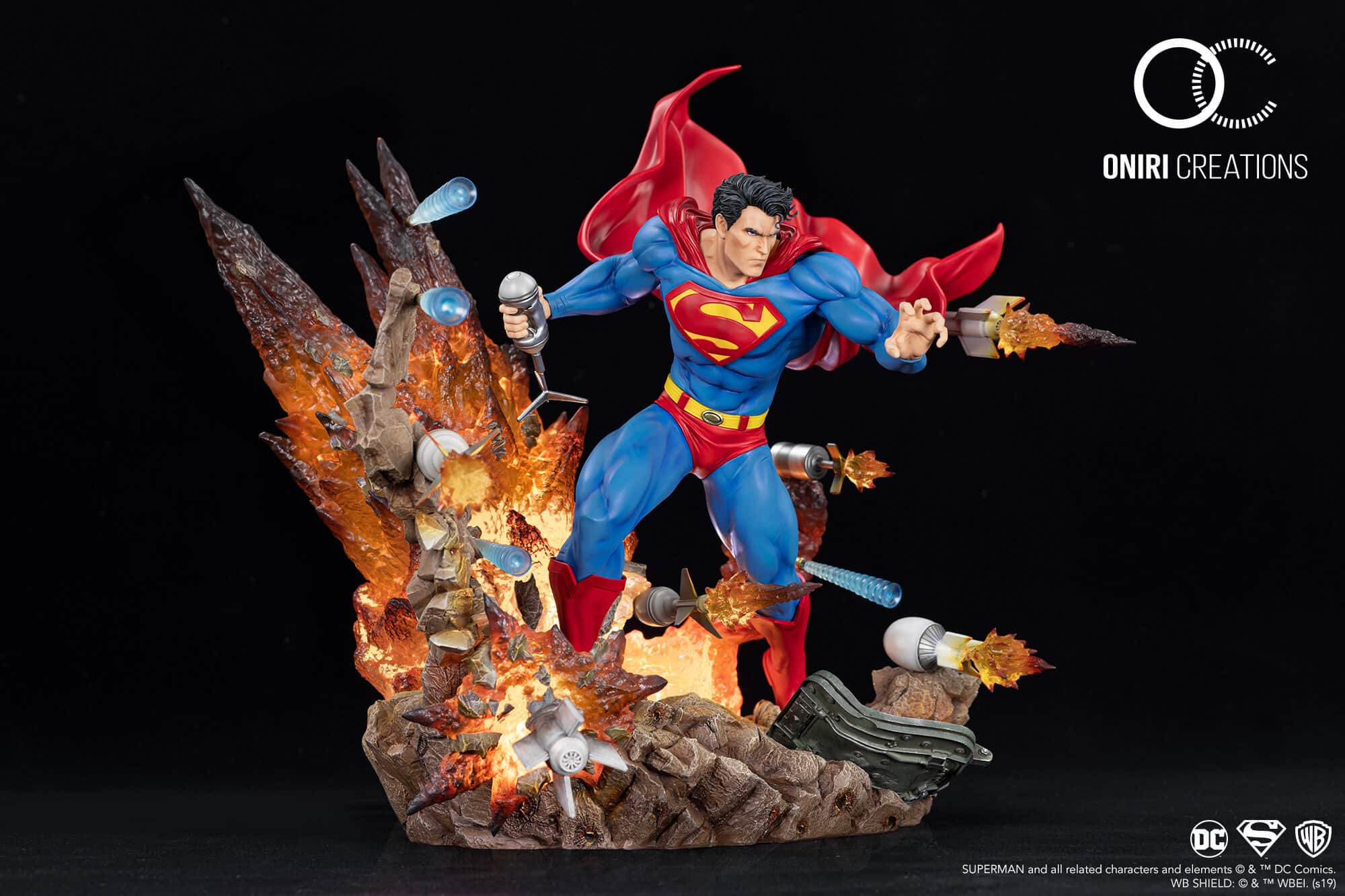 superman for tomorrow statue