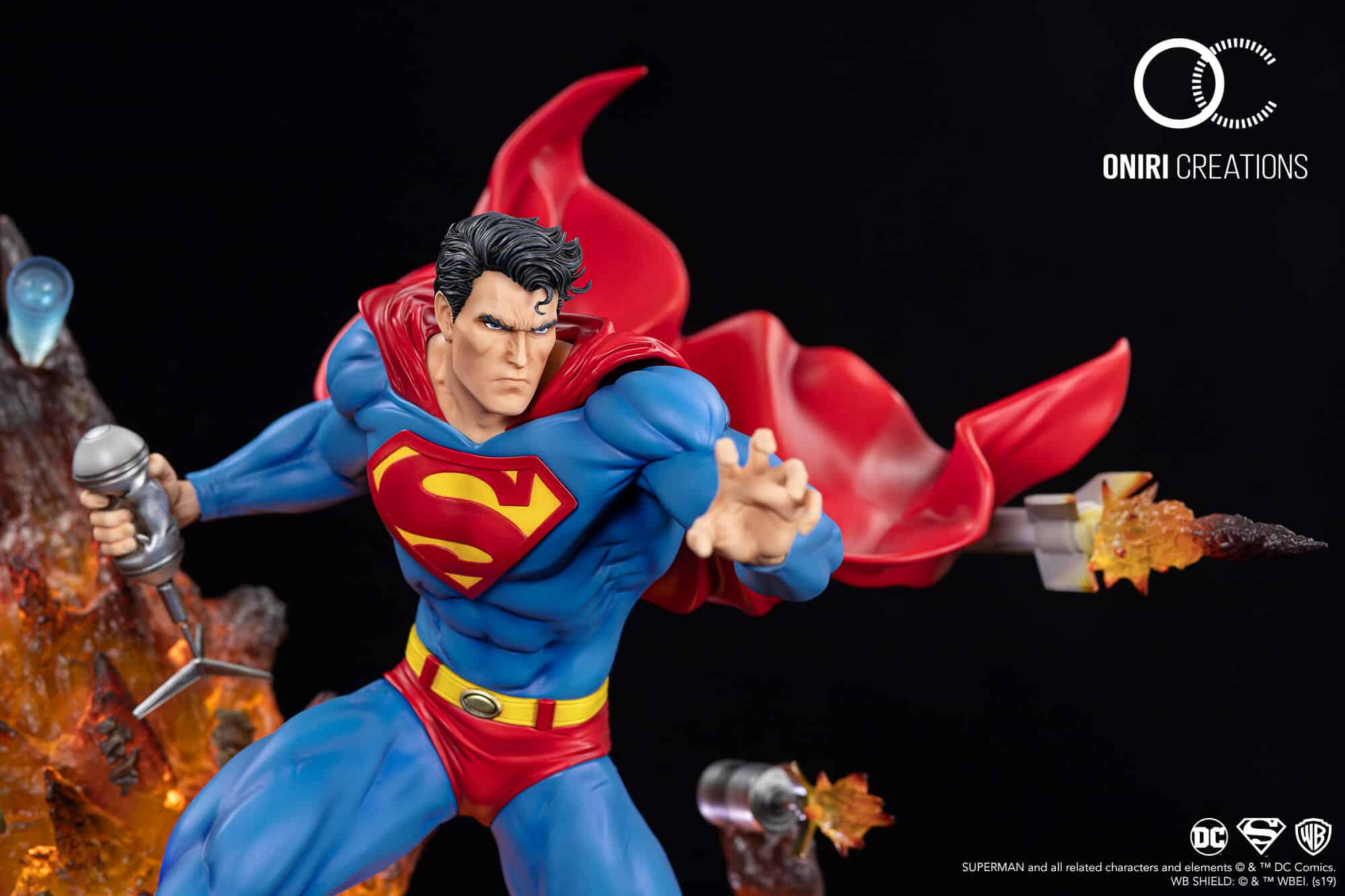 superman for tomorrow statue
