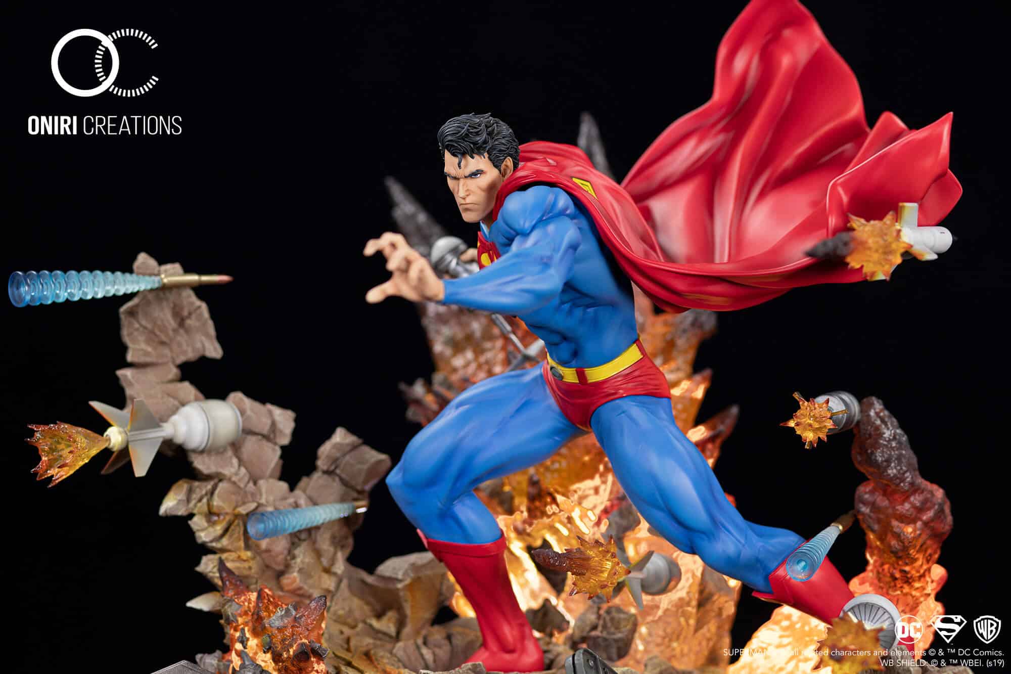 superman for tomorrow statue