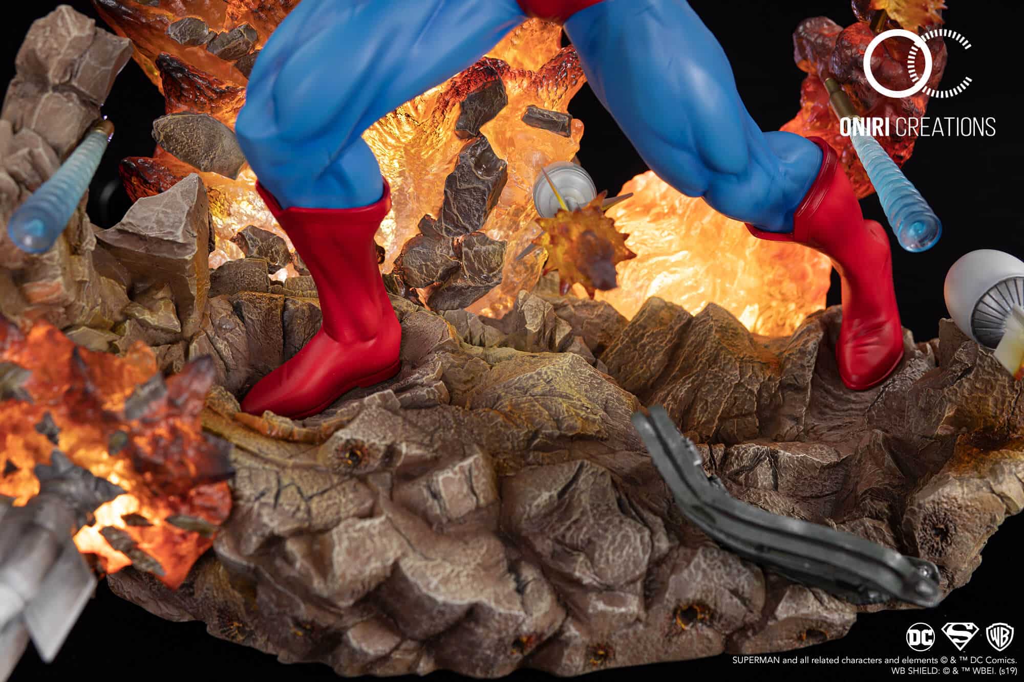 superman for tomorrow statue