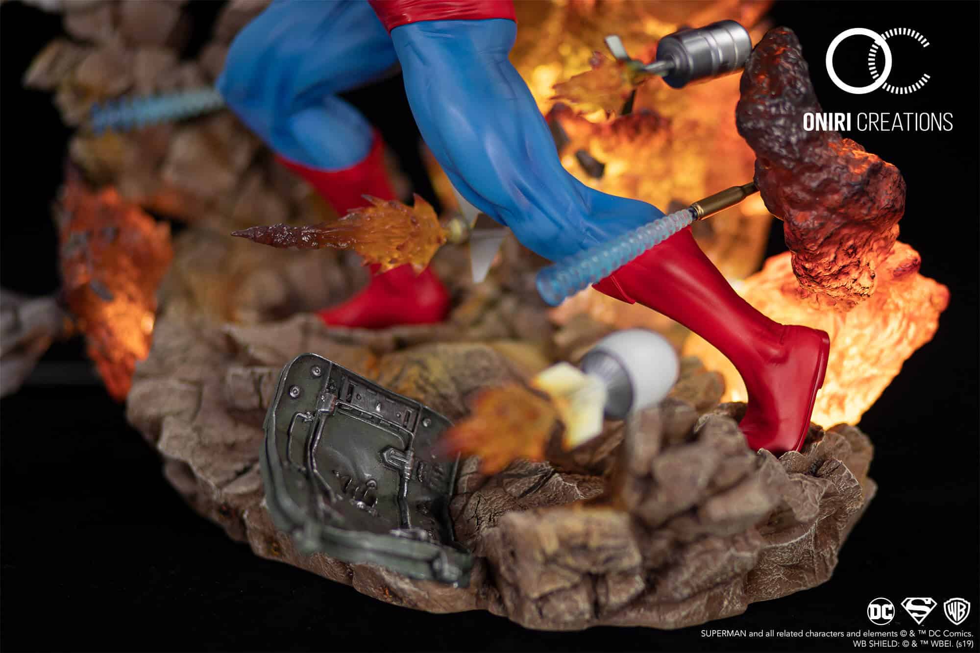 superman for tomorrow statue