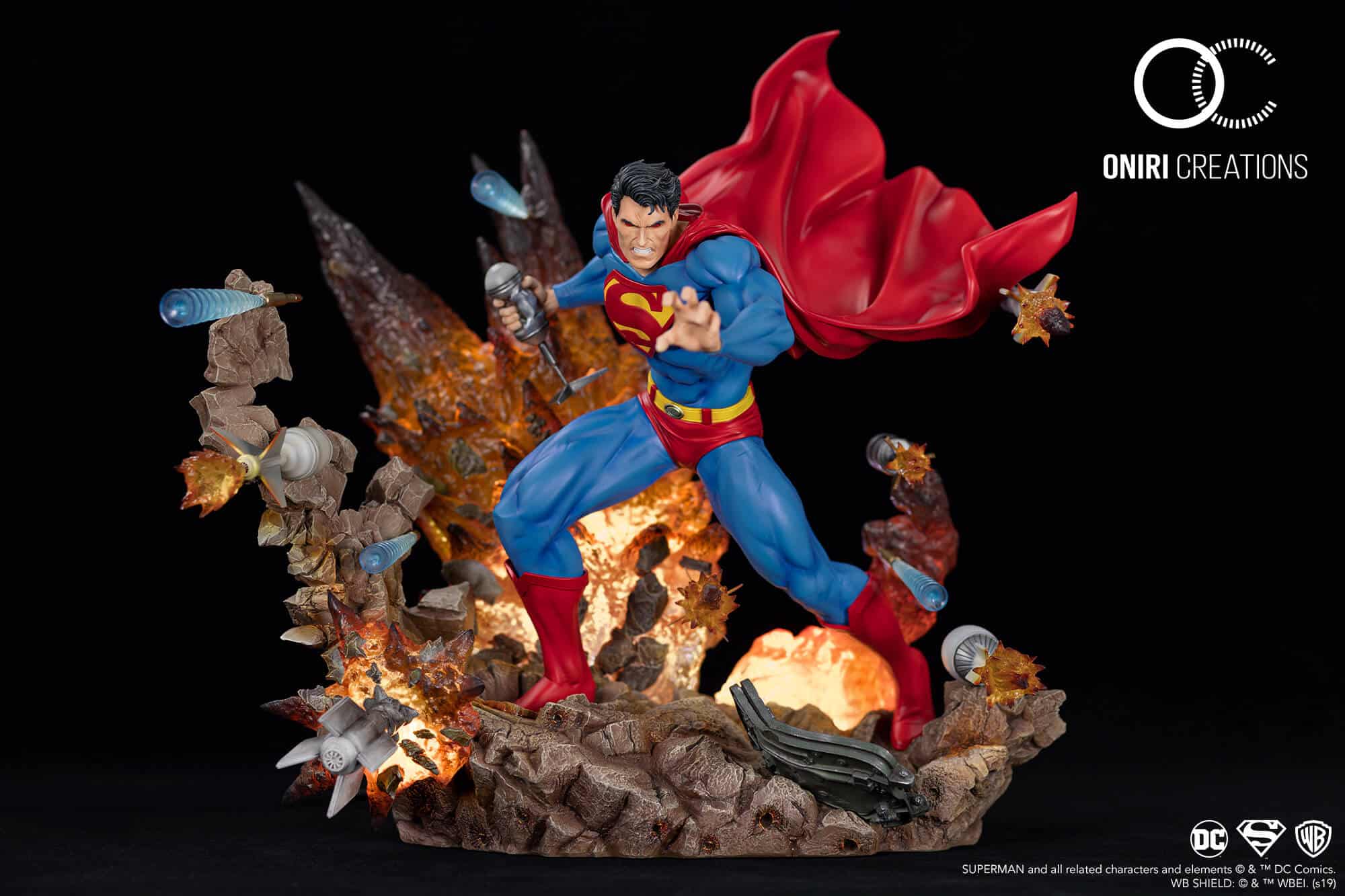 superman for tomorrow statue