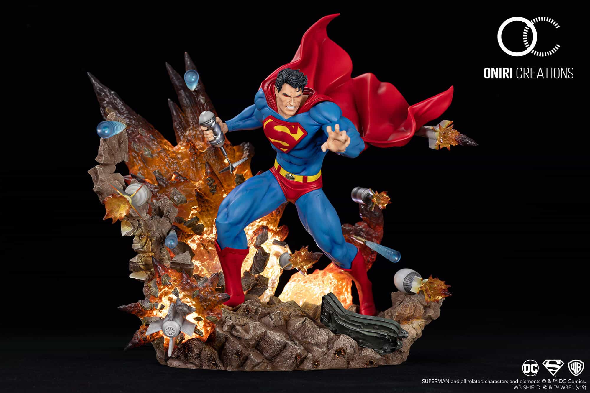 superman for tomorrow statue