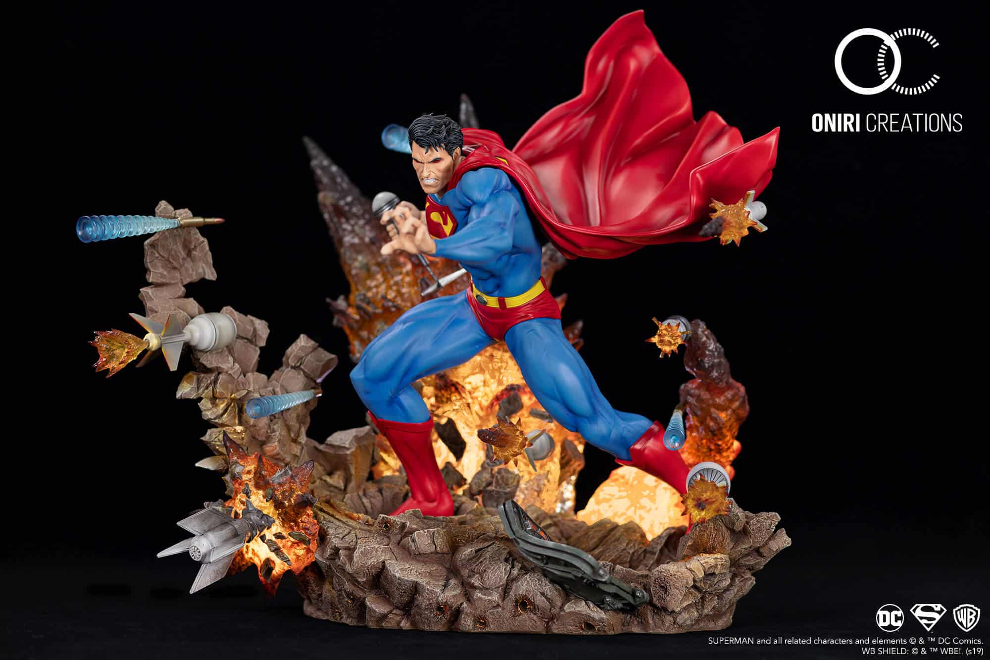 superman for tomorrow statue