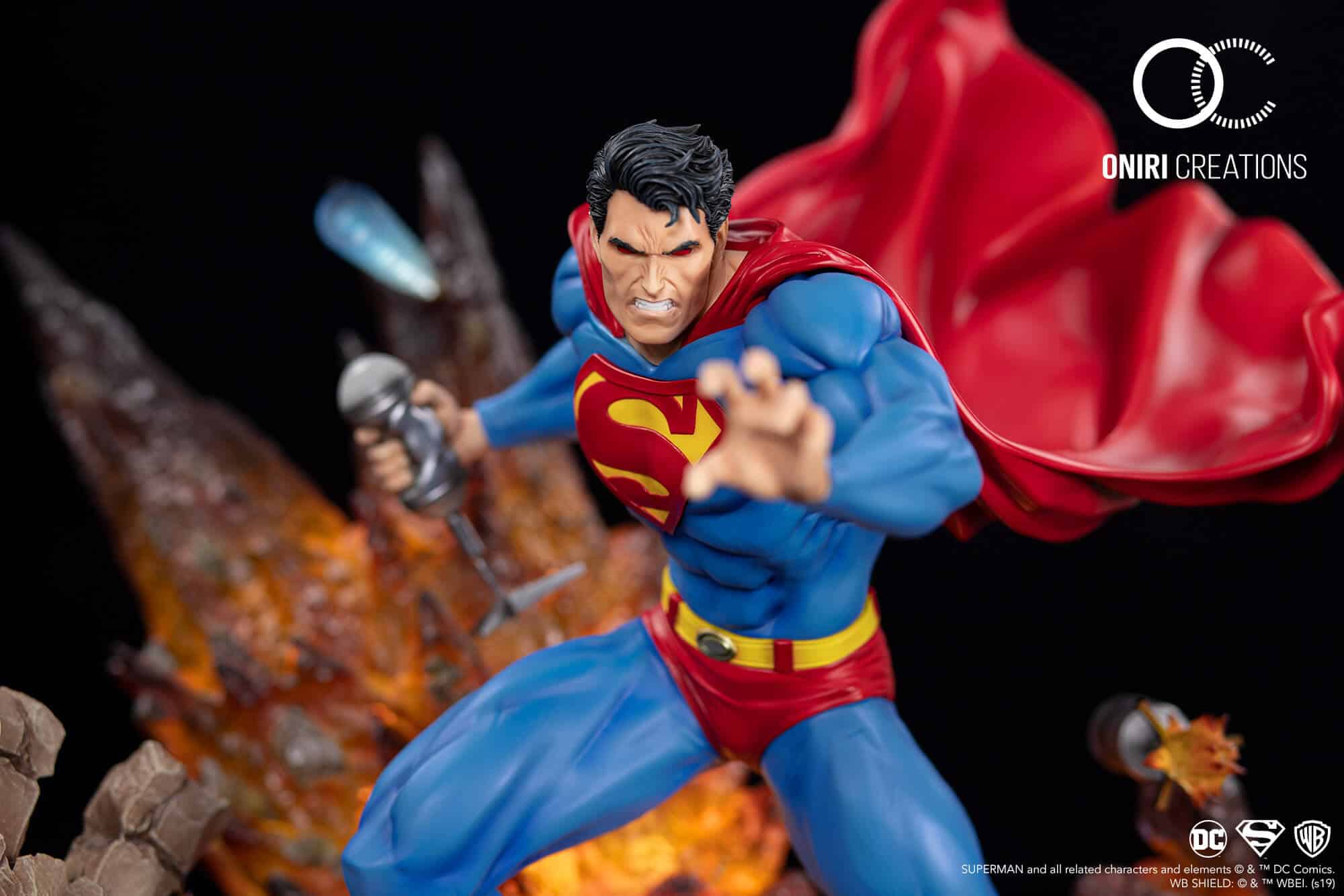 superman for tomorrow statue