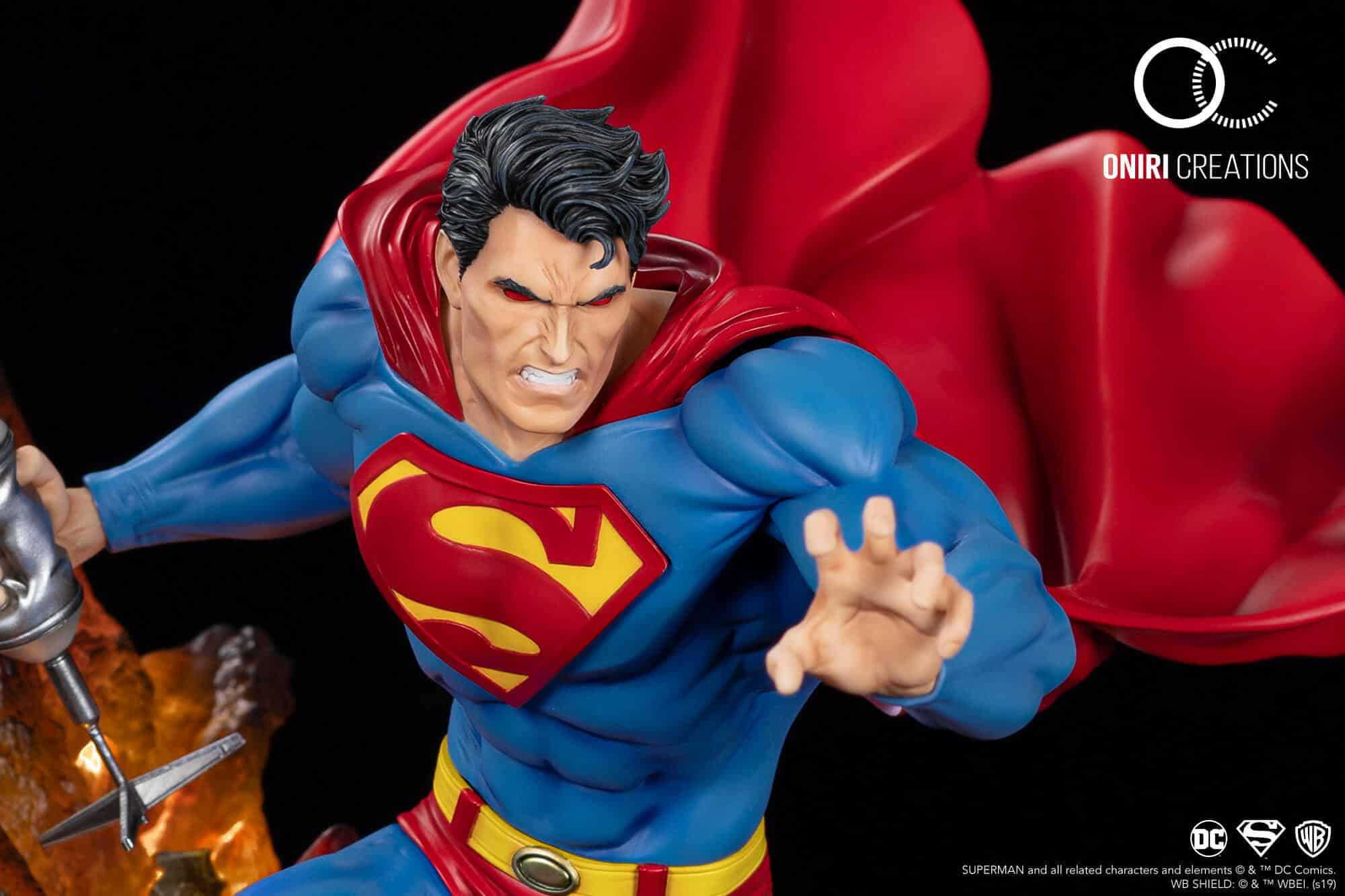 superman for tomorrow statue