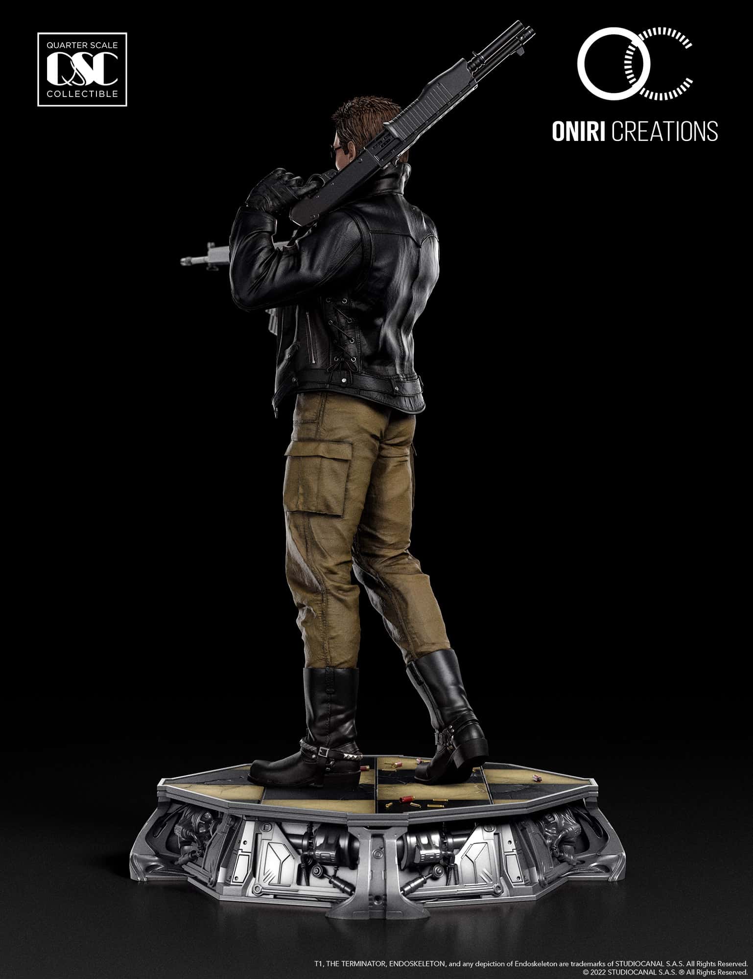 terminator statue oniri creations